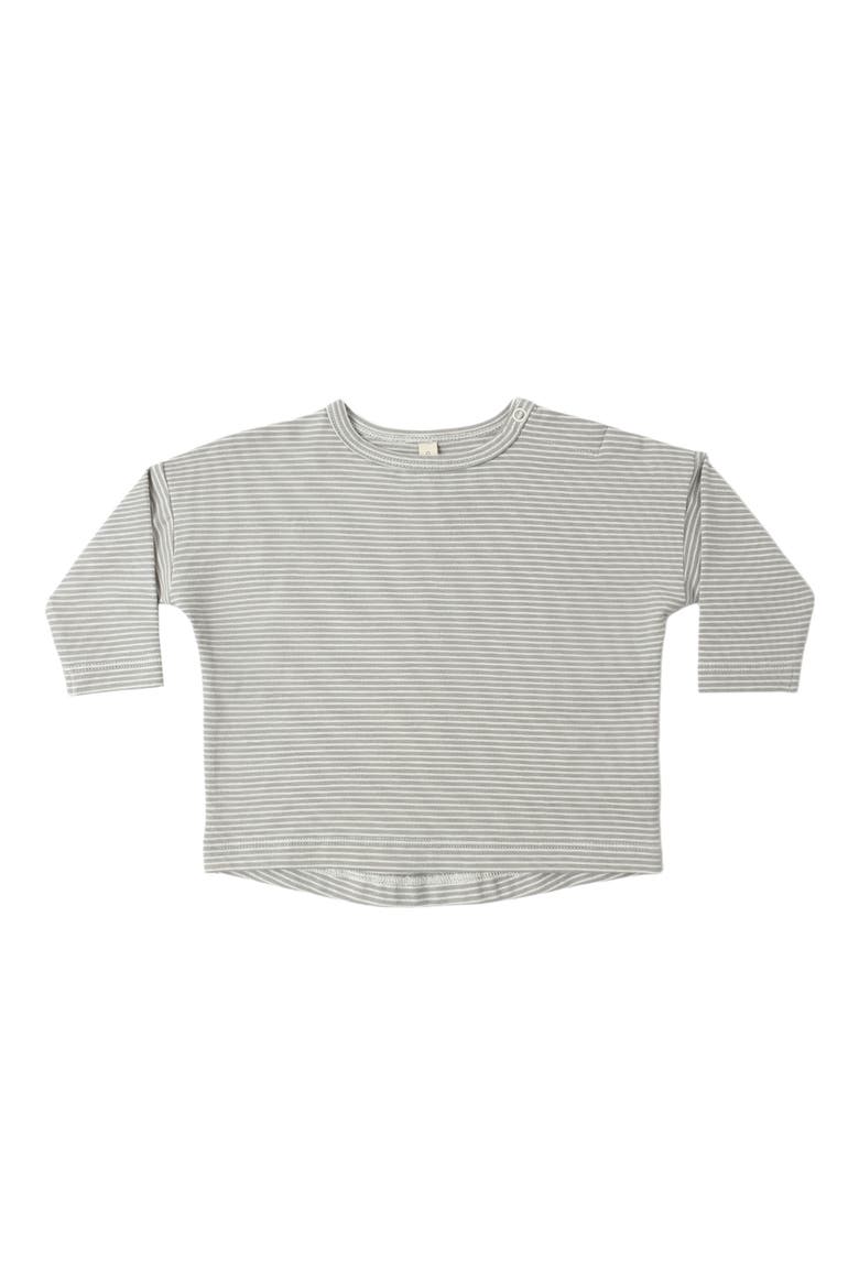 Kids' Sage Stripe T-Shirt, Alternate, color, SAGE