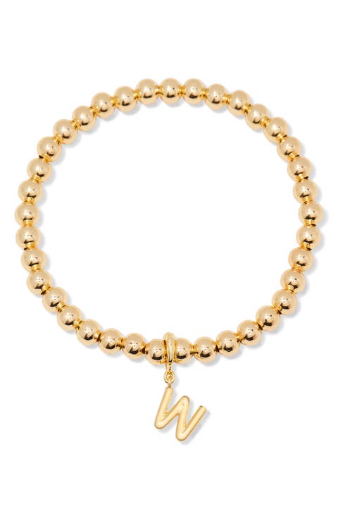Makenna Initial Charm Bracelet