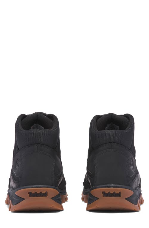 Timberland Mt. Maddsen Water Resistant Hiking Boot In Black Full Grain