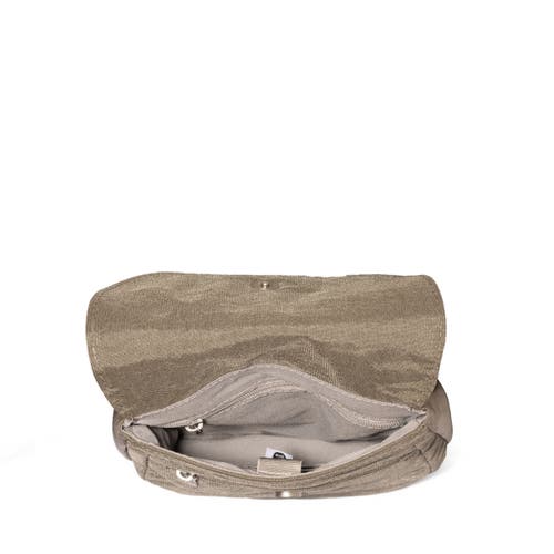 Baggallini Dash Crossbody Bag In Sterling Shimmer