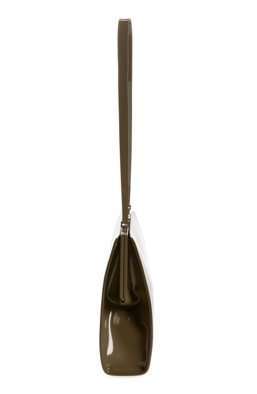 Saint Laurent Large Gaia Patent Leather Shoulder Bag