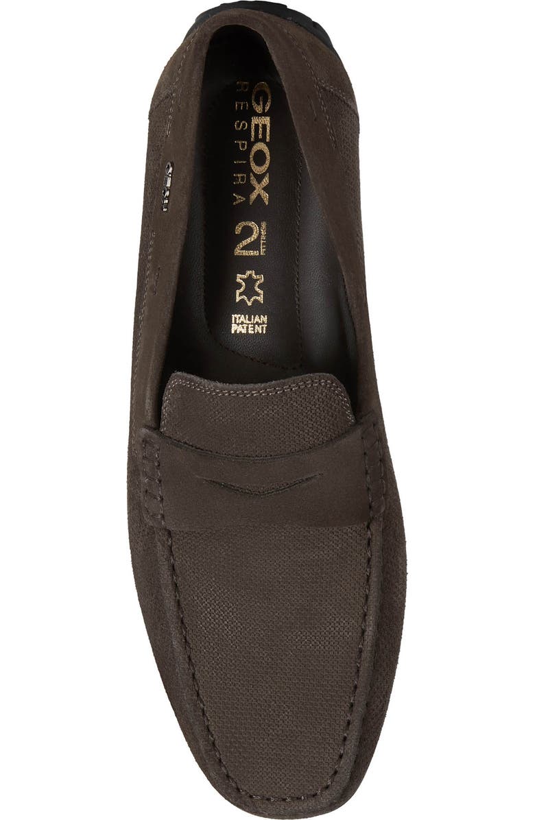 Geox Moner Fit 2 Fit Waterproof Driving Loafer, Alternate, color,