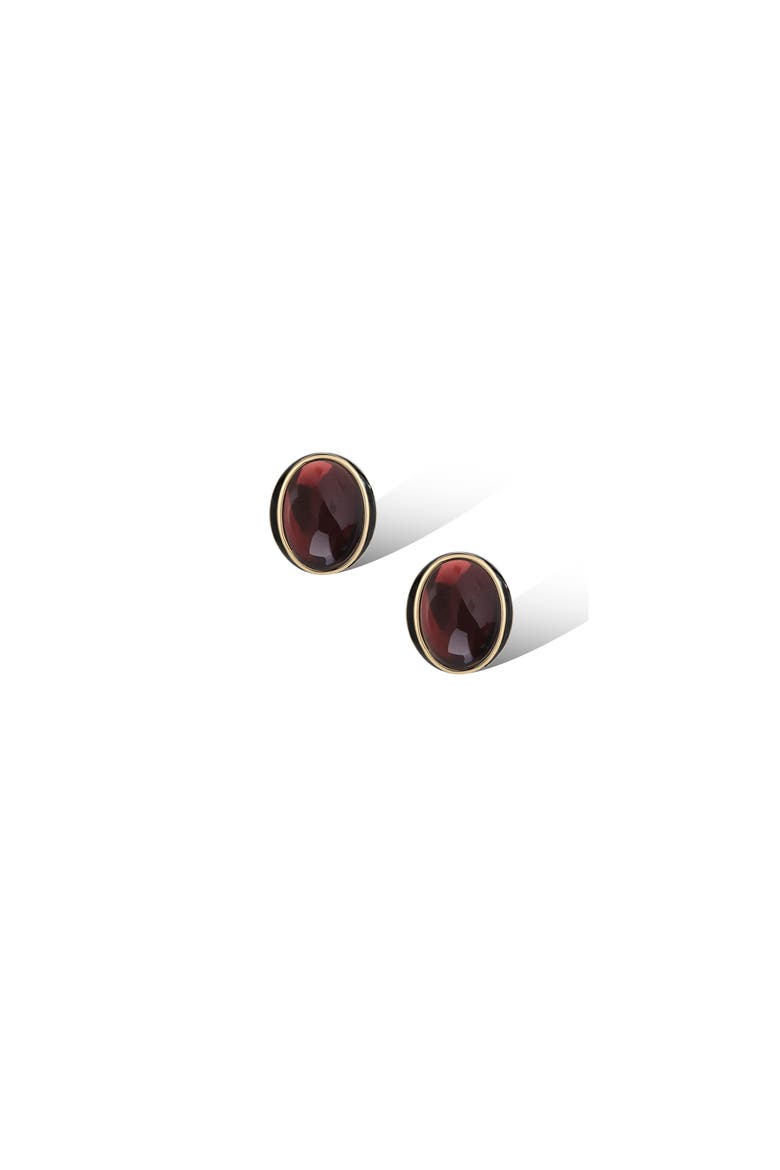Gladiator Earrings, Main, color, Red