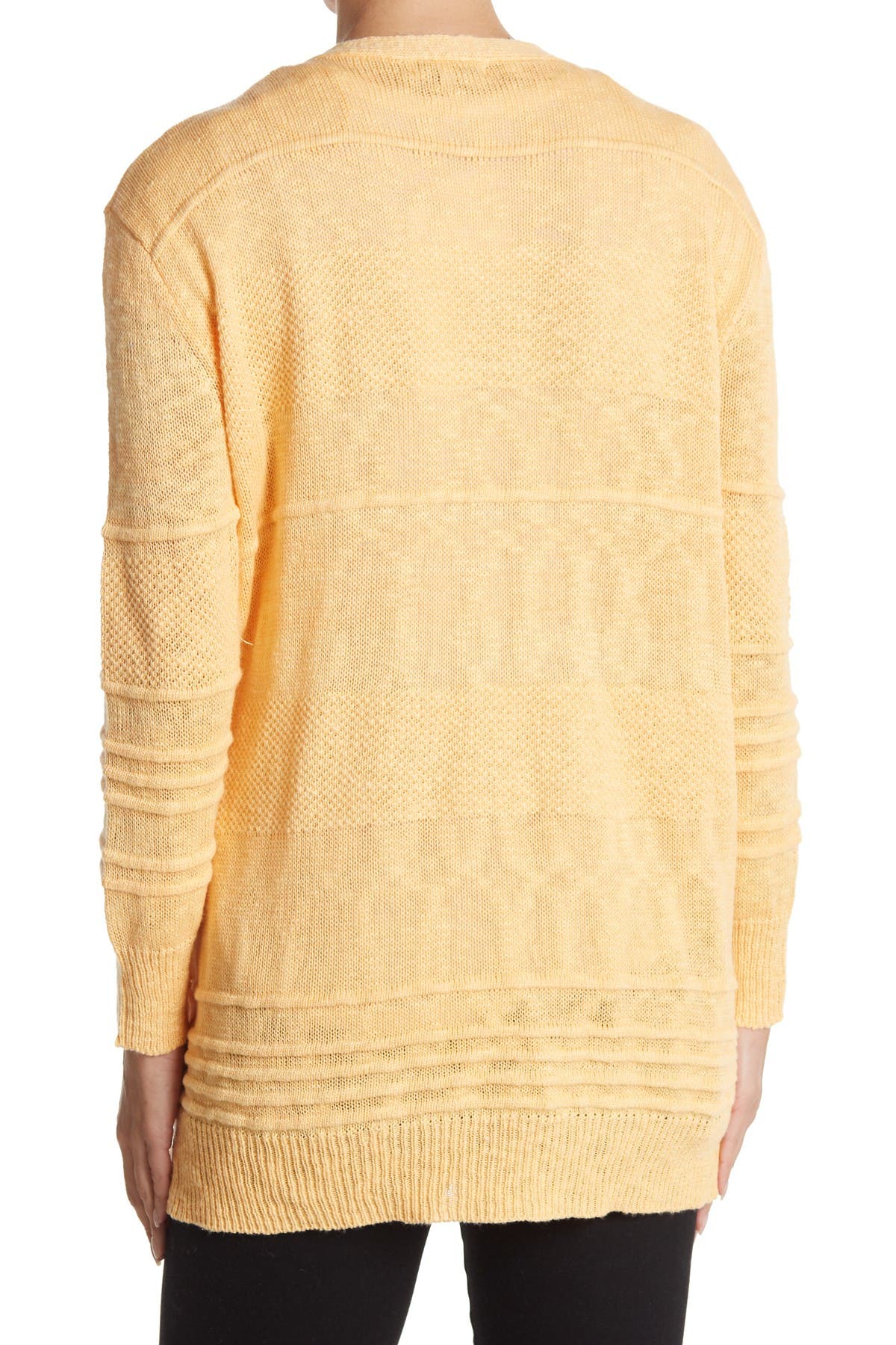 Woven Heart Textured Knit Patch Pocket Cardigan (Women) | Nordstromrack