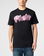 PHILIPP PLEIN Round Neck T-Shirt Gummy Plein Stones Men