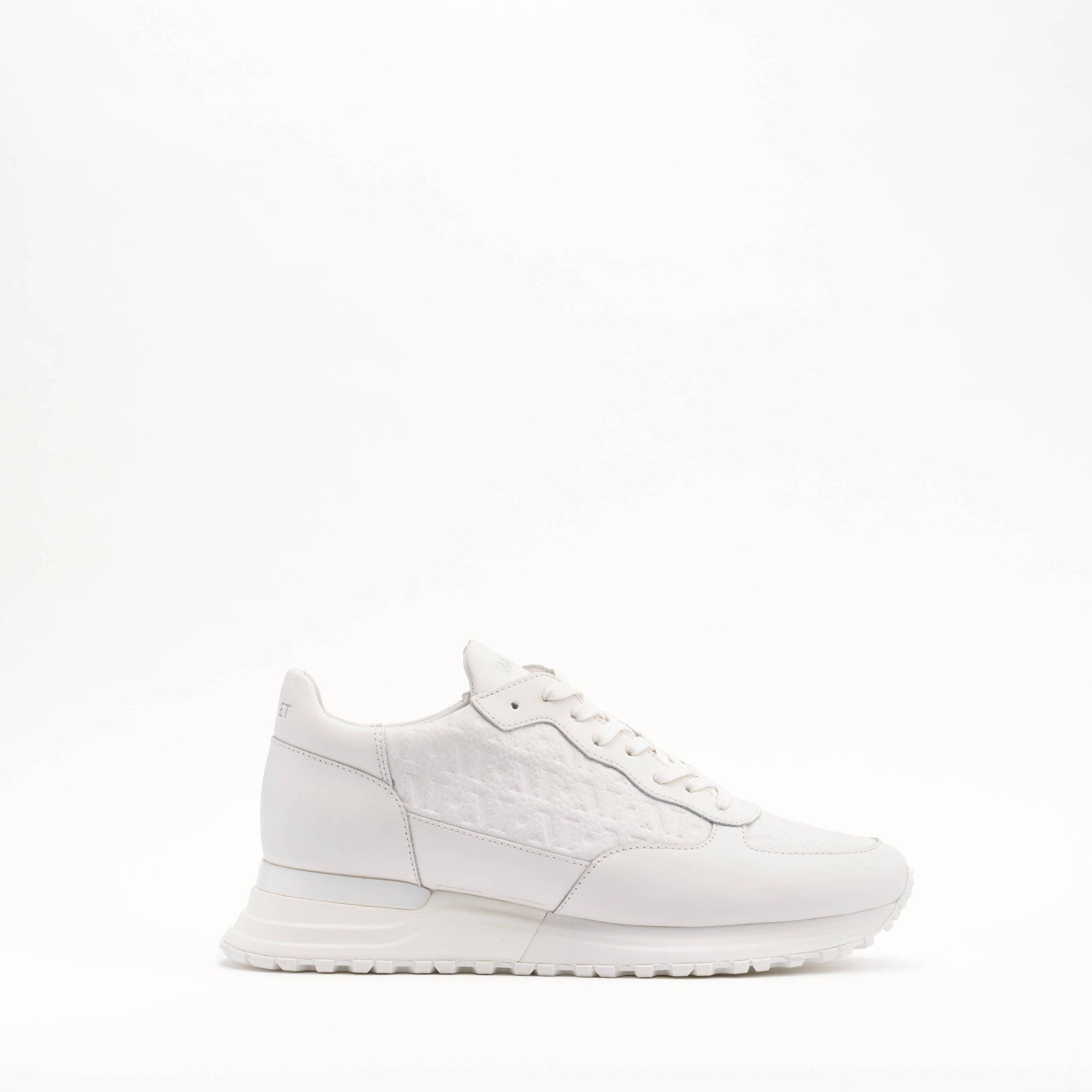 Popham Tumbled Sneakers, Alternate, color, White