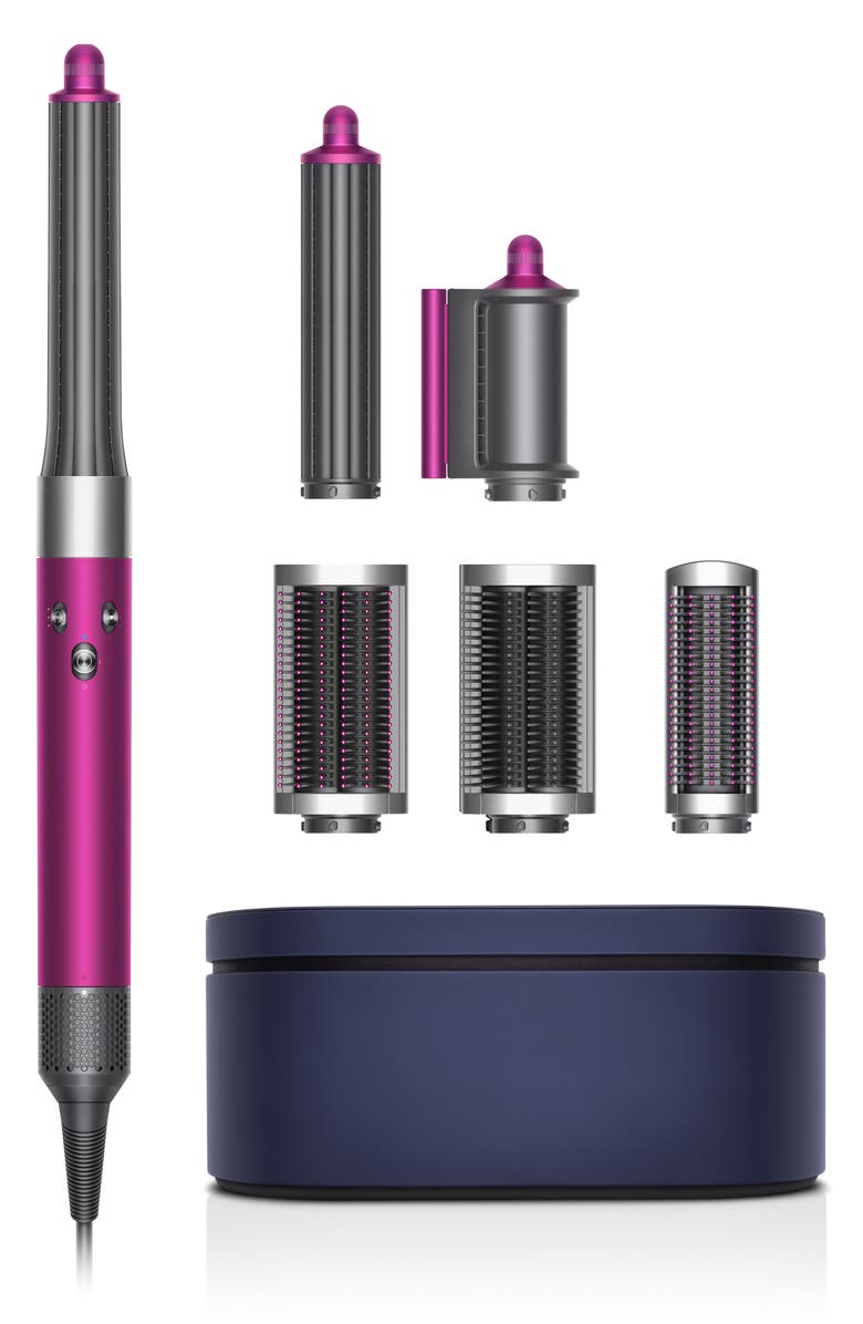 Dyson Airwrap<sup>™</sup> Multi-Styler Complete Long - Refurbished, Main, color, Nickel/ Fuchsia