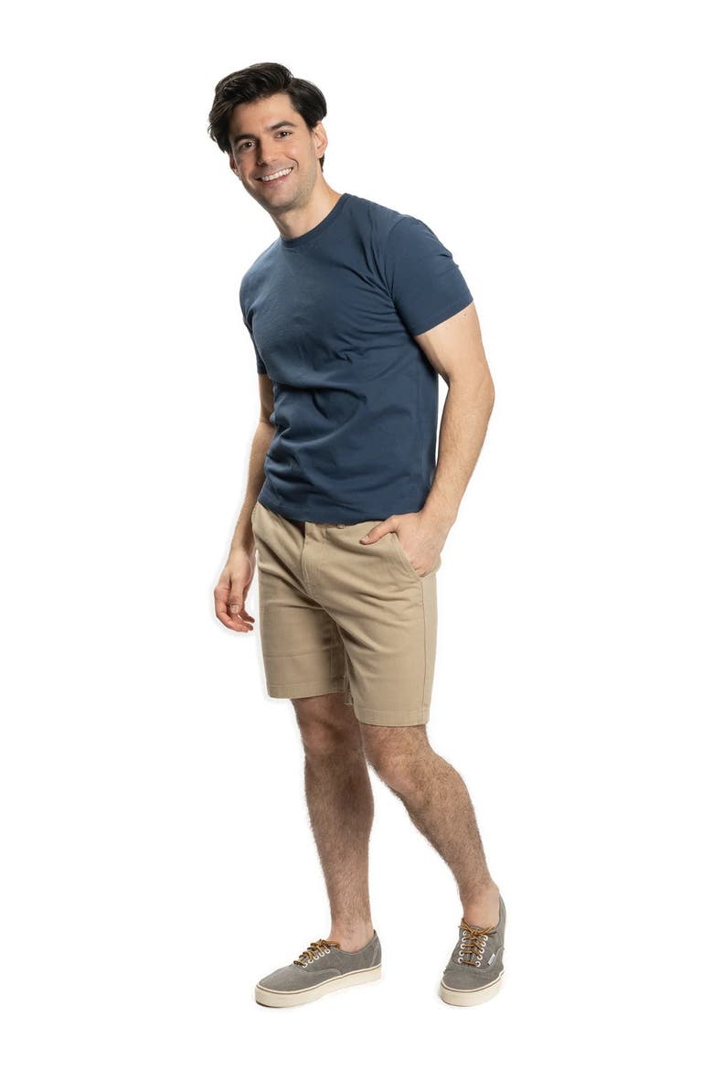 Stretch Chino Shorts 7 Inch, Alternate, color, Khaki