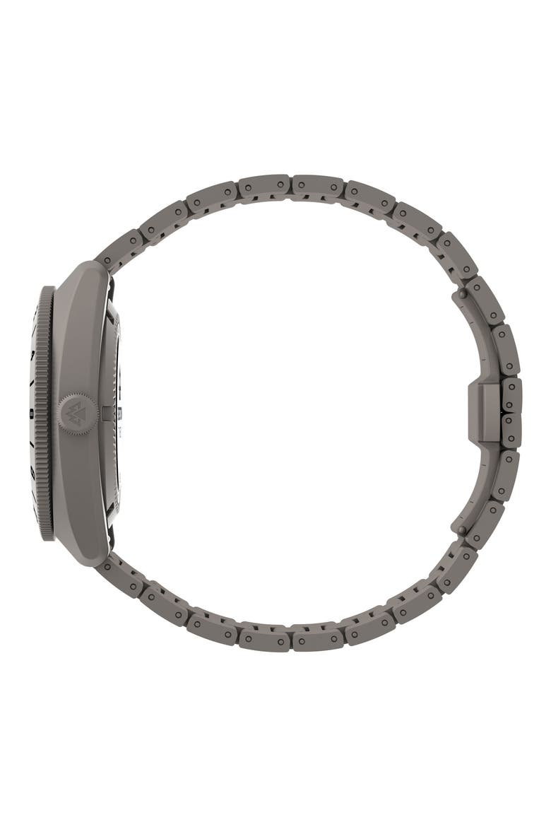 Expedition Pioneer Titanium GMT Automatic Bracelet Watch, 41mm, Alternate, color, TITANIUM
