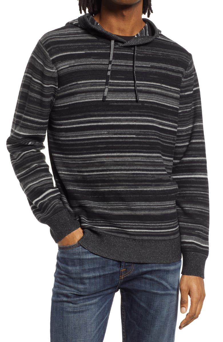 Treasure & Bond Stripe Hoodie Sweater, Main, color, 