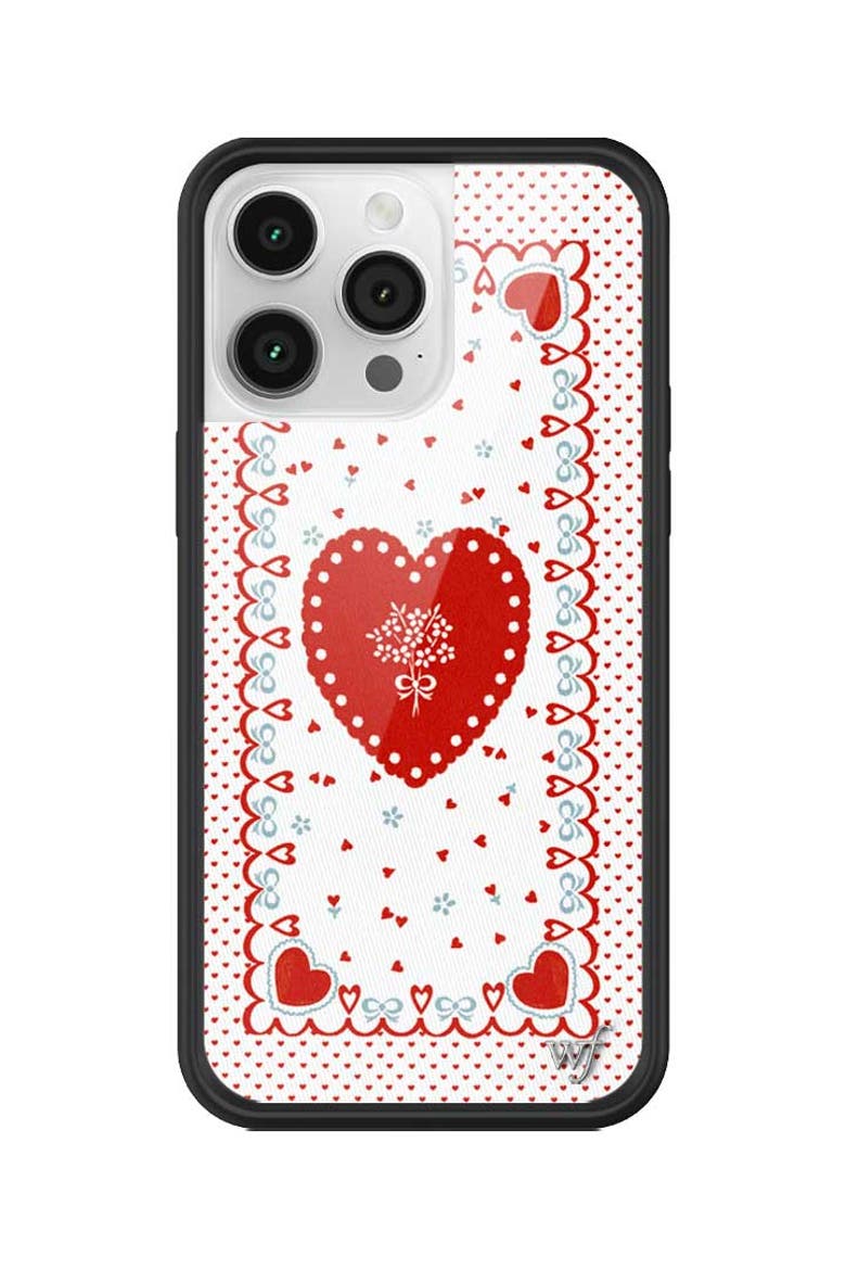 Lovers Lane iPhone Case, Main, color, White