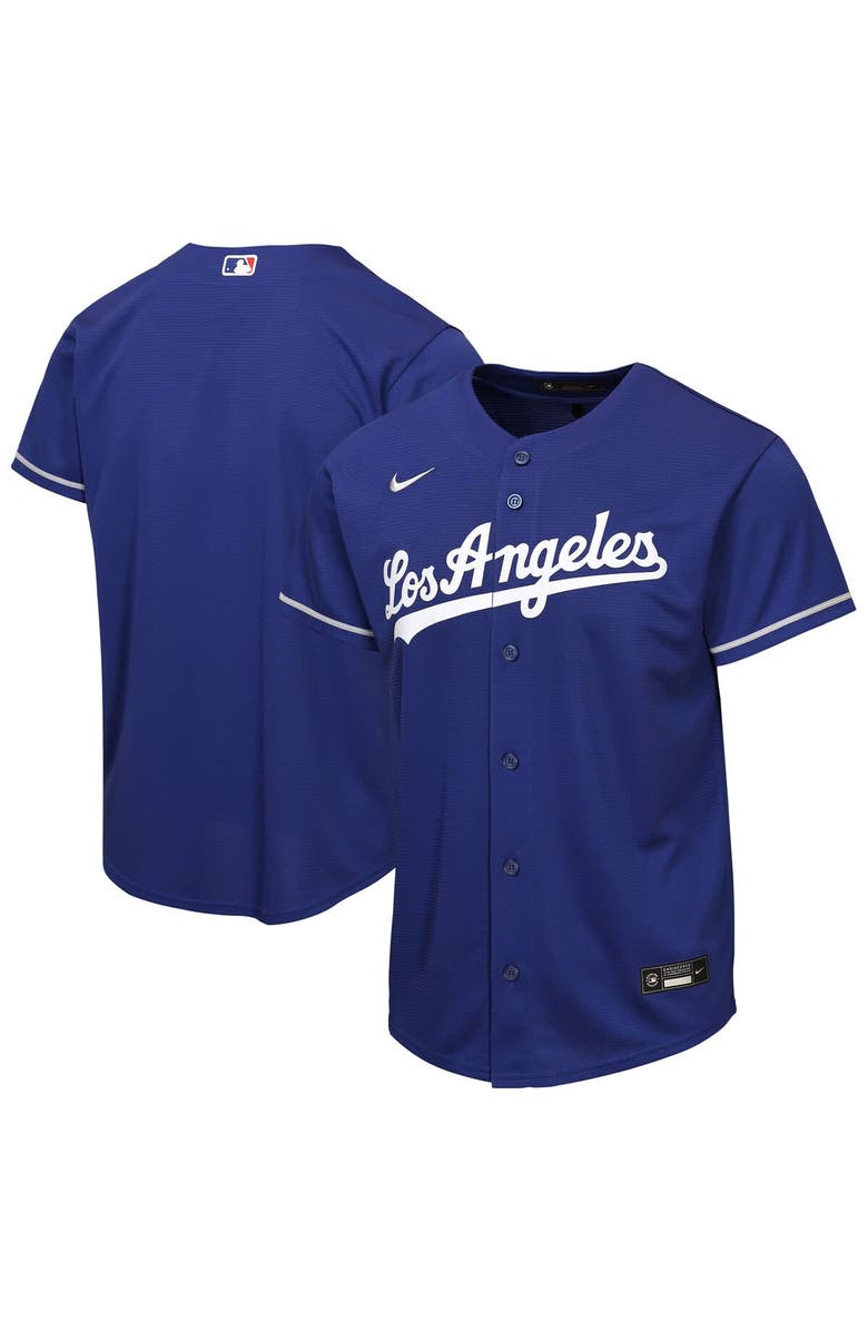Nike Youth Nike  Royal Los Angeles Dodgers Alternate Replica Jersey, Main, color, Royal
