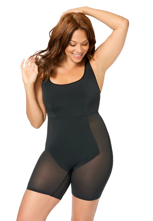 Secret Solutions ® Firm Flex All-in-one-shaper In Black