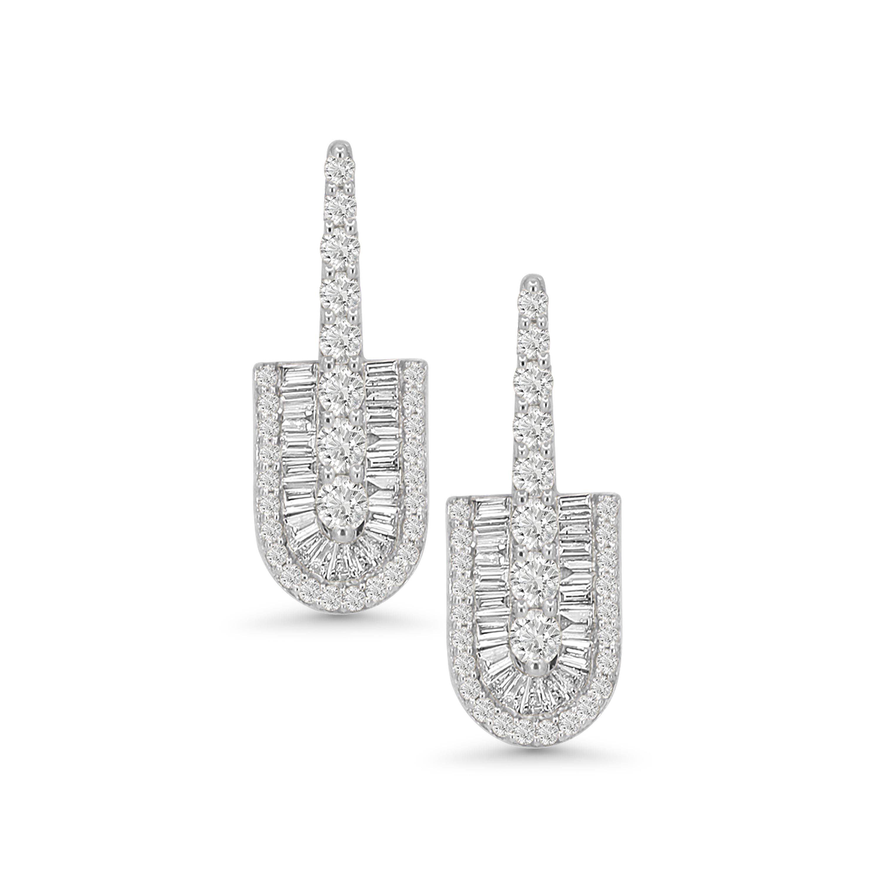 U Los Angeles U Baguette Drop Earrings (Women) | Nordstrom