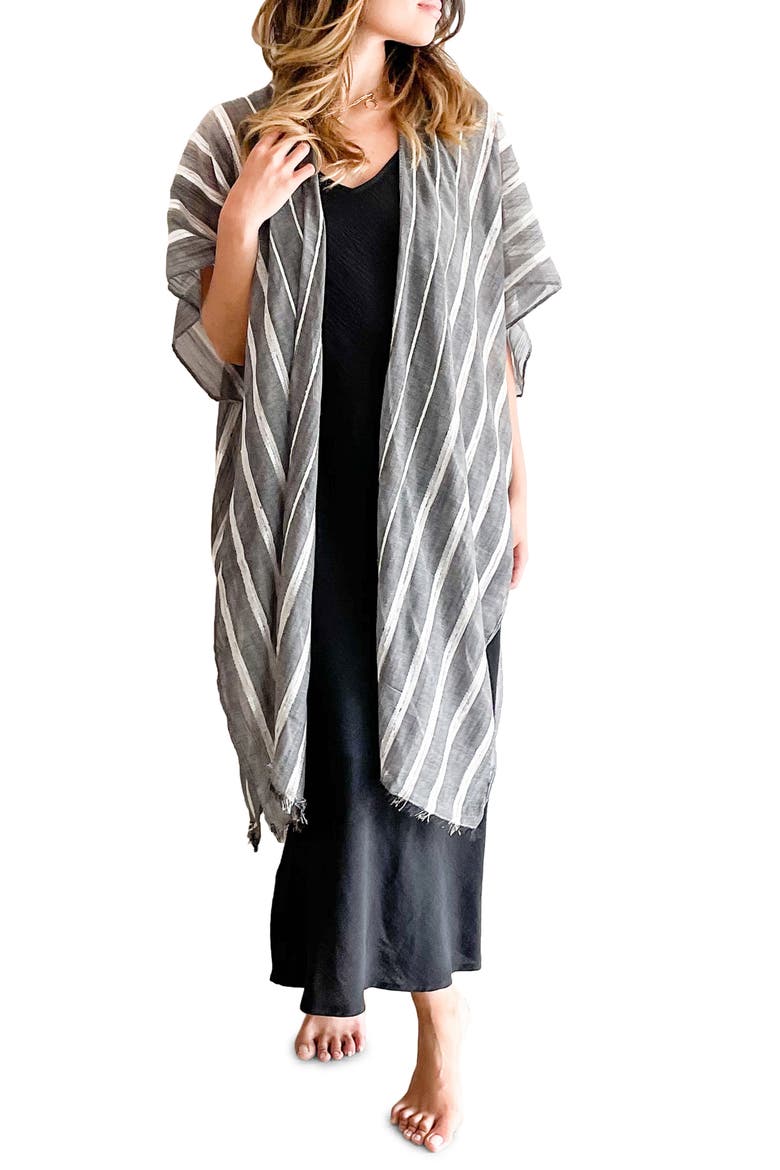 Ameli Cover-Up Wrap, Main, color, BLACK