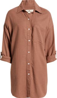 Rip Curl Premium Linen Button-Up Blouse