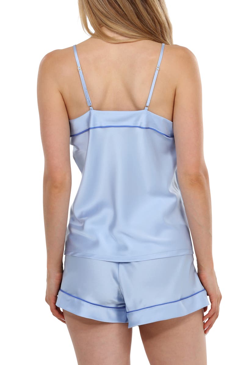 Honeydew Retreat Short Pajamas, Alternate, color, Moonstruck