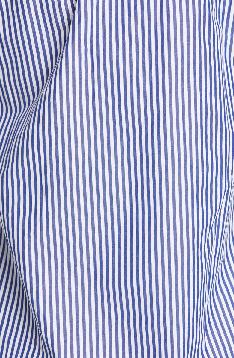 Comme des Garçons PLAY Black Heart Stripe Cotton Shirt, Alternate, color,