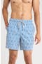 Sea Turtles Seersucker Swim Trunks