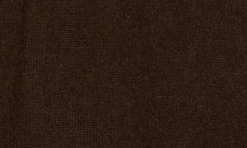 Magaschoni Cashmere Scarf Short Sleeve Sweater In Brown