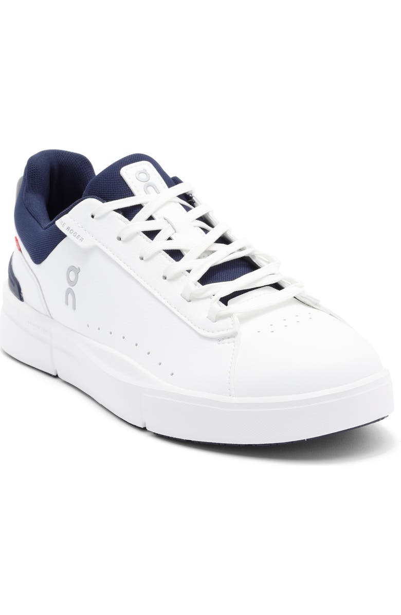 On THE ROGER Advantage Tennis Sneaker, Main, color, White/ Midnight
