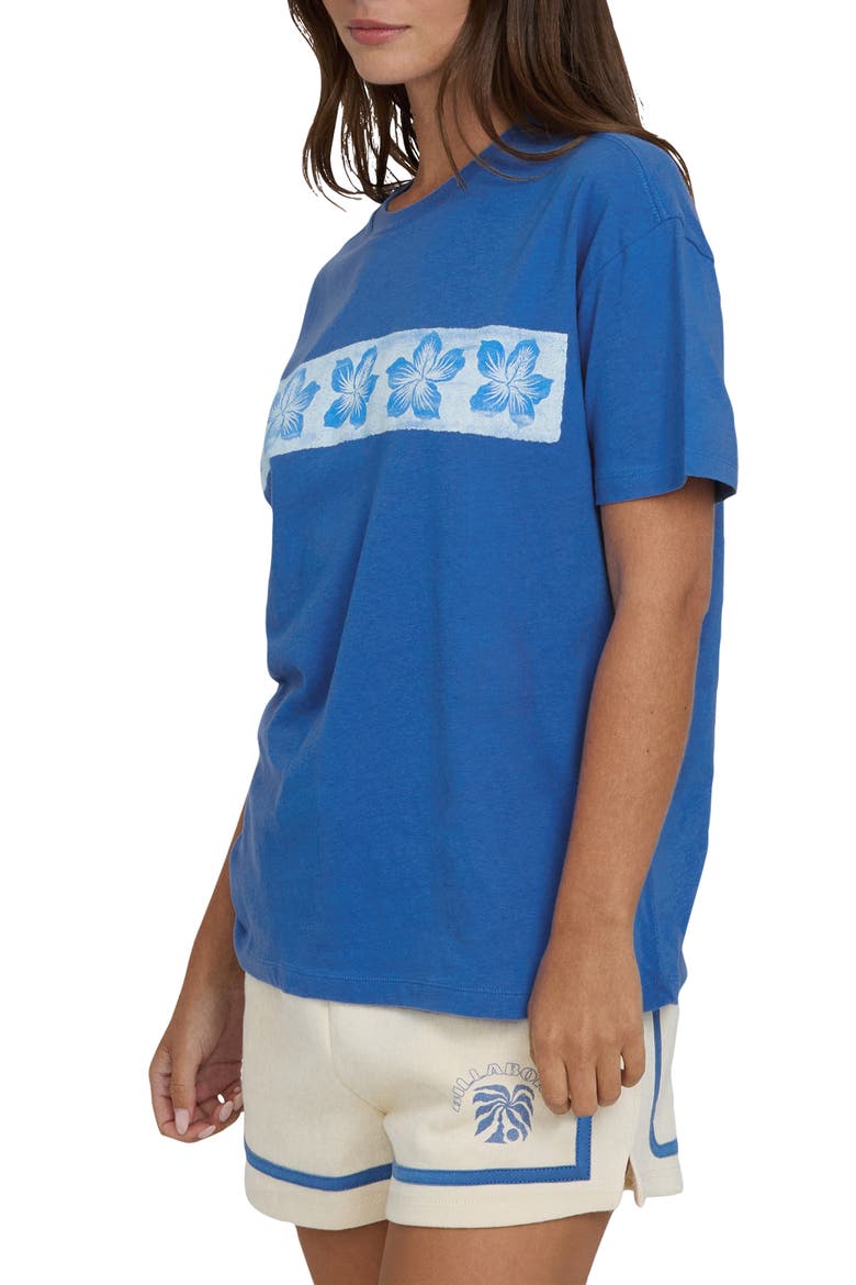 Somewhere Close Oversize Graphic T-Shirt, Alternate, color, TRUE BLUE