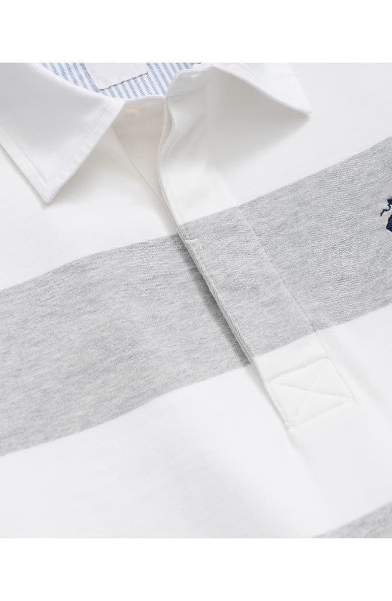 Brooks Brothers Stripe Rugby Shirt, Alternate, color, 