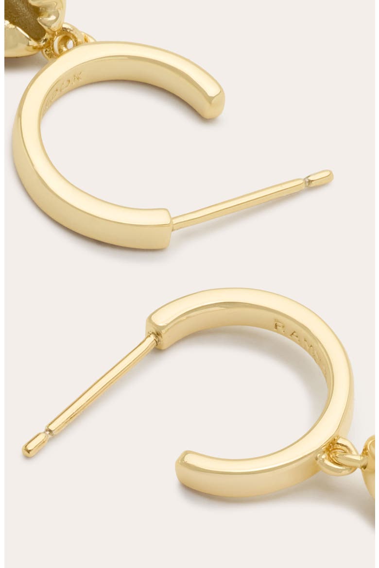 Casie Shell Drop Earrings, Alternate, color, GOLD