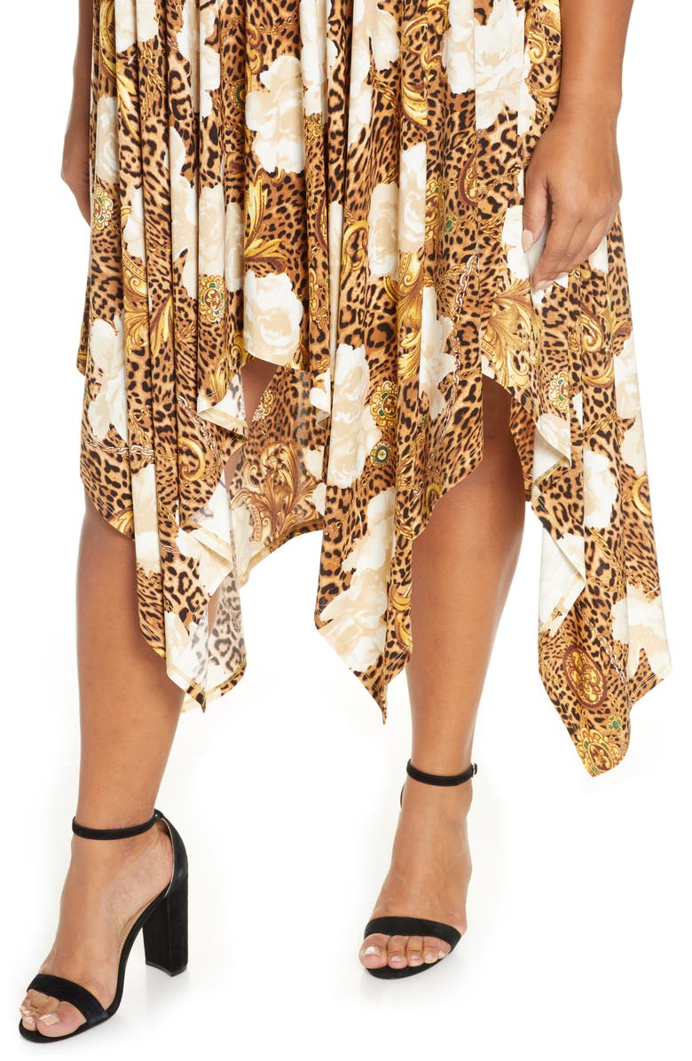 Coldesina Perfection Chain Strap Dress, Alternate, color, 