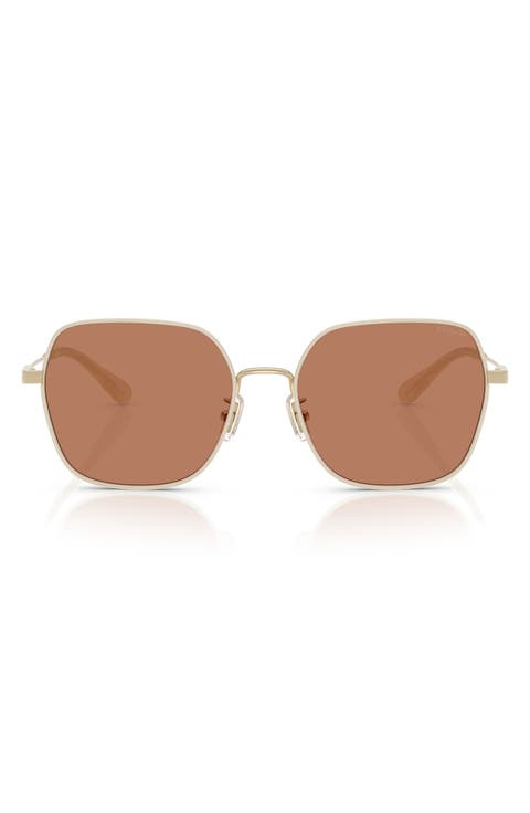 57mm Irregular Round Sunglasses