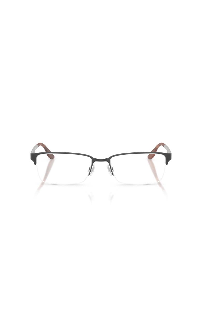 Ralph Lauren 54mm Rectangle optical glasses, Alternate, color, Black
