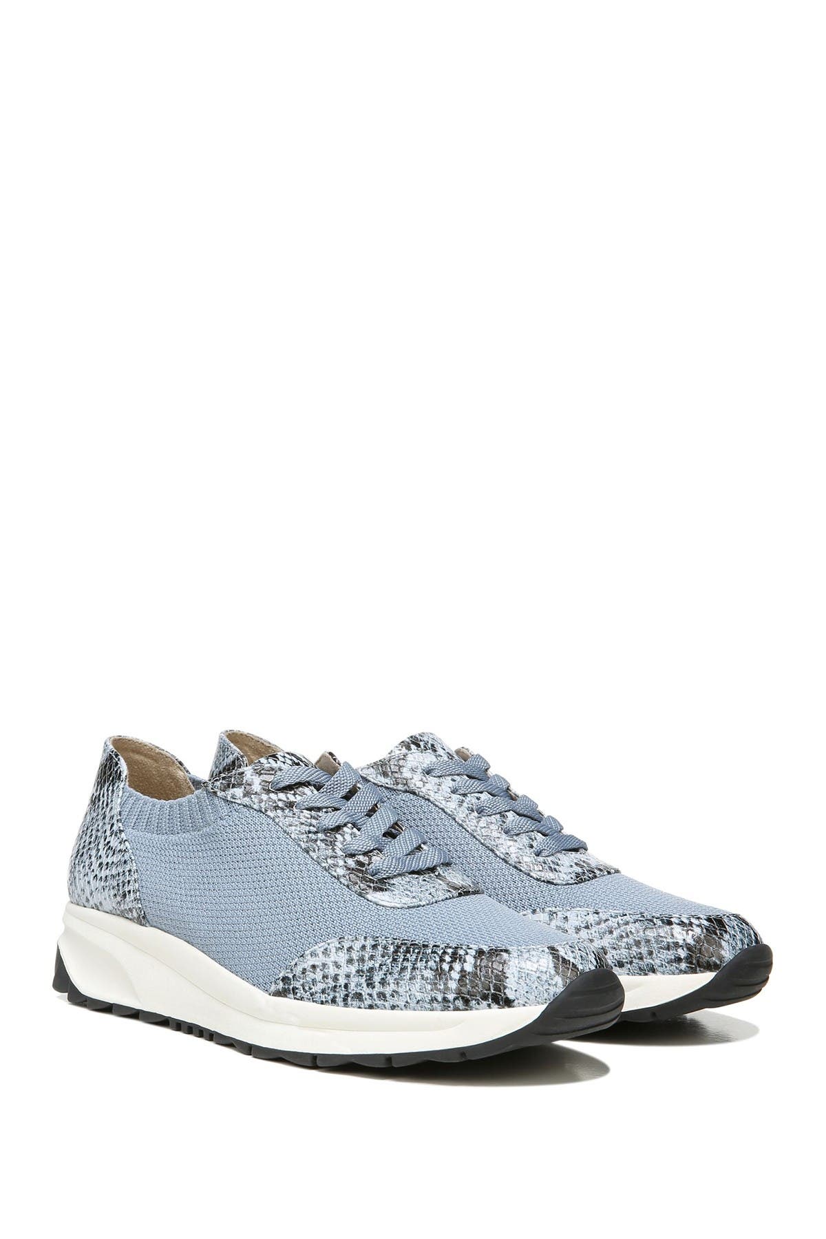 Naturalizer Nash Snakeskin Embossed Sneaker, Alternate, color, 
