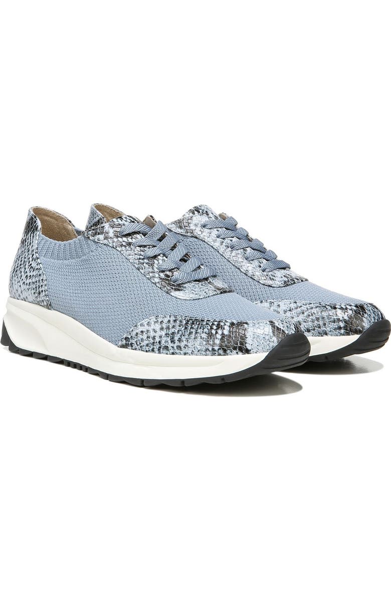 Naturalizer Nash Snakeskin Embossed Sneaker, Alternate, color,