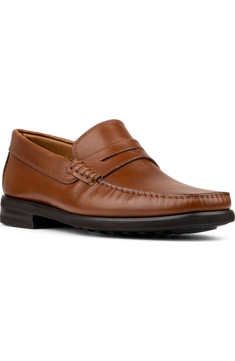 Donald Pliner Penny Loafer, Main, color, Cognac