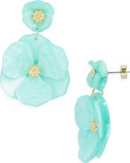 Nordstrom Pansy Drop Earrings