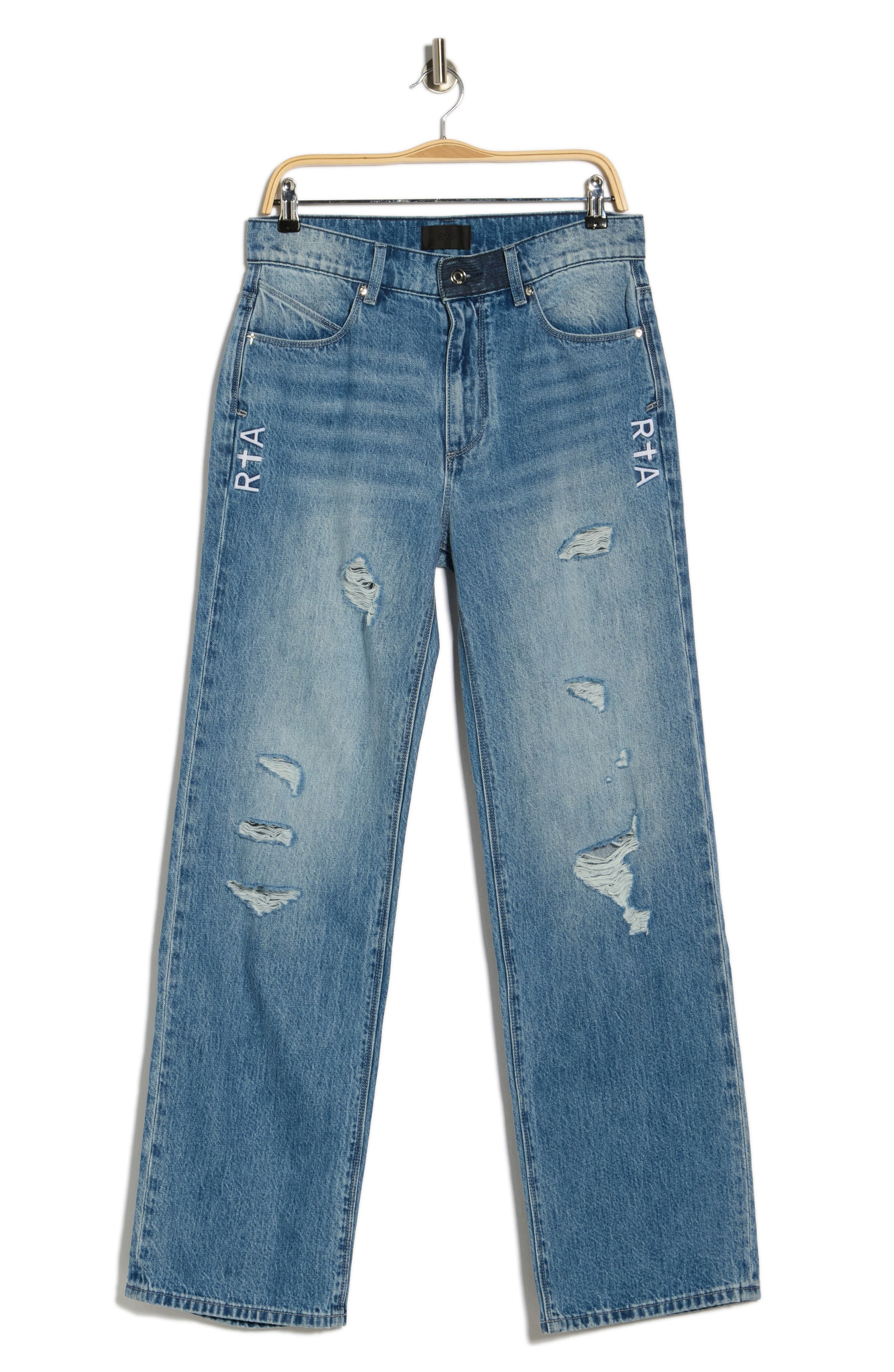 RtA Jonas Straight Leg Jeans