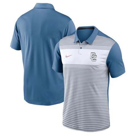 Men's Nike Gray/Blue Washington Nationals 2025 City Connect Fashion Legacy Icon Vapor Performance Polo