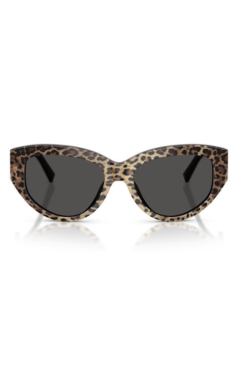 55mm Cat Eye Sunglasses