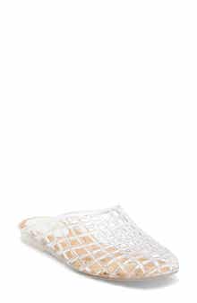 MIA Sophie Clear Woven Mule