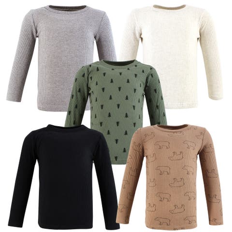 Warm Long-Sleeve T-Shirt Collection 5-Pack (Baby)