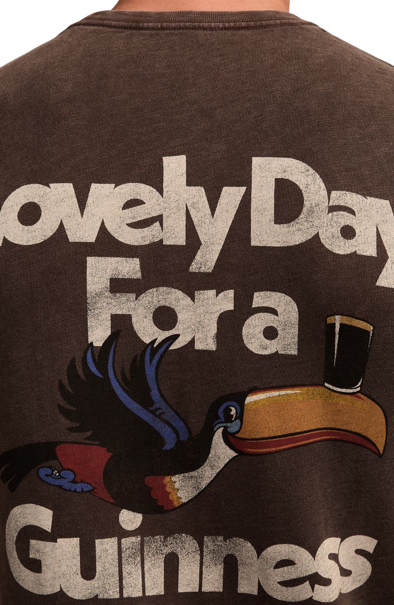 Lucky Brand Guinness Lovely Day Cotton Graphic T-Shirt, Alternate, color, Java