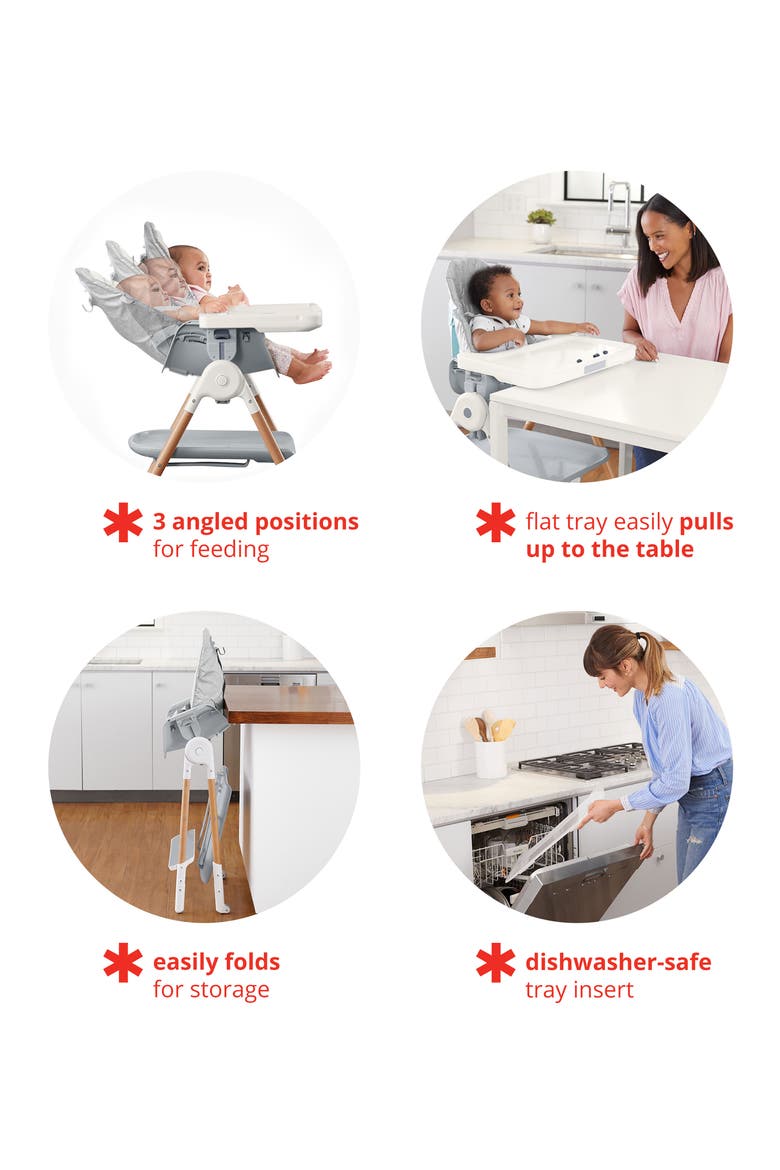 Sit-To-Step Highchair, Alternate, color, GREY