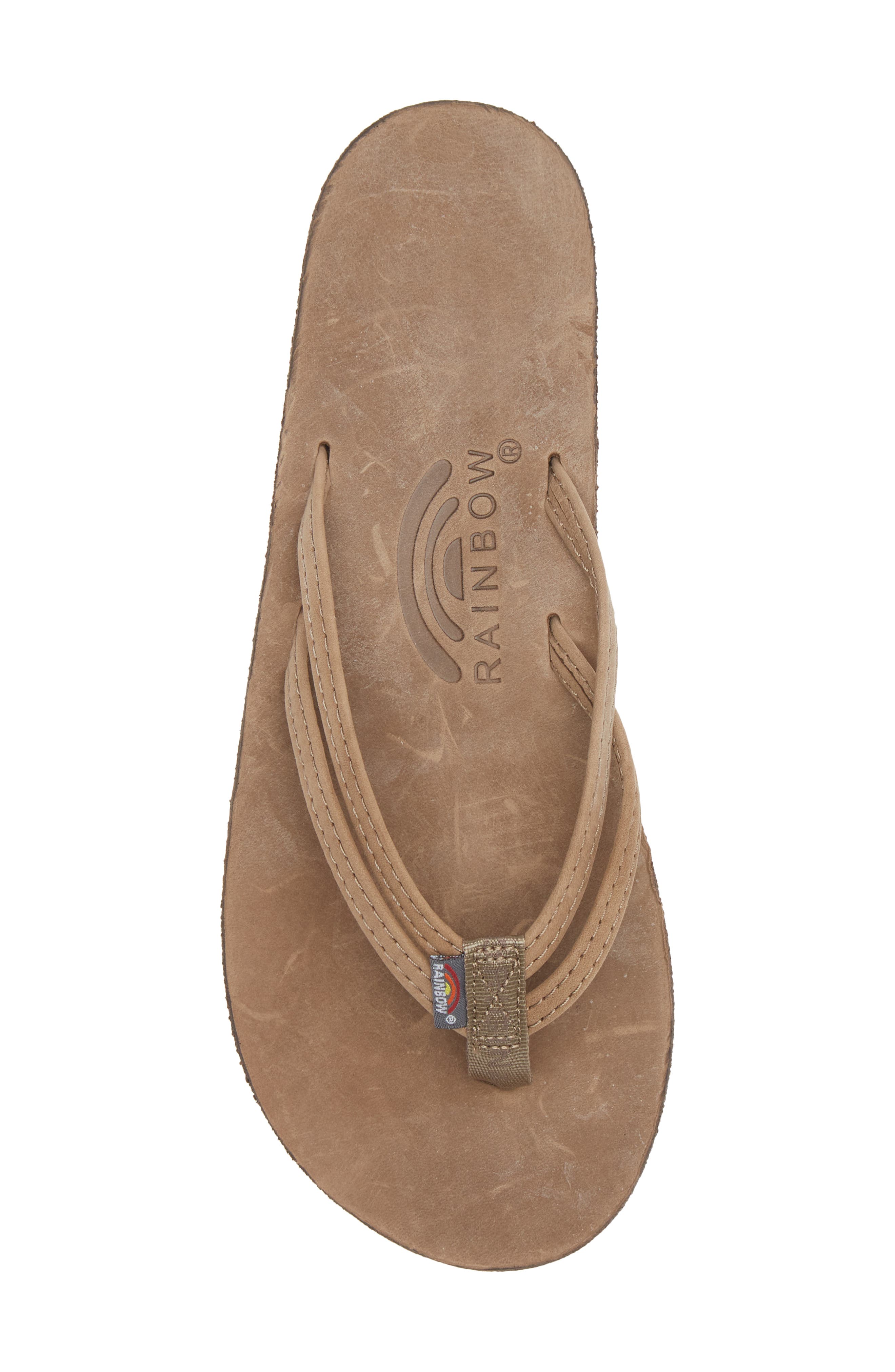 Rainbow<sup>®</sup> Double Strap Single Layer Flip Flop, Alternate, color, 