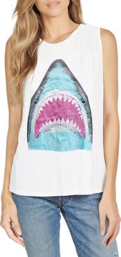 Lauren Moshi KEL- LRG Vintage Shark Tee
