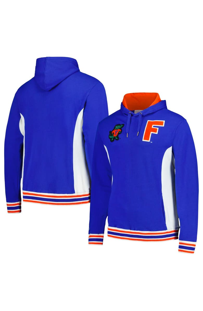 Mitchell & Ness Men's Mitchell & Ness Royal Florida Gators Team Legacy French Terry Pullover Hoodie, Main, color, Royal