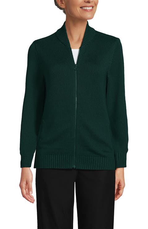 School Uniform Adult Legacy Full Zip Cardigan