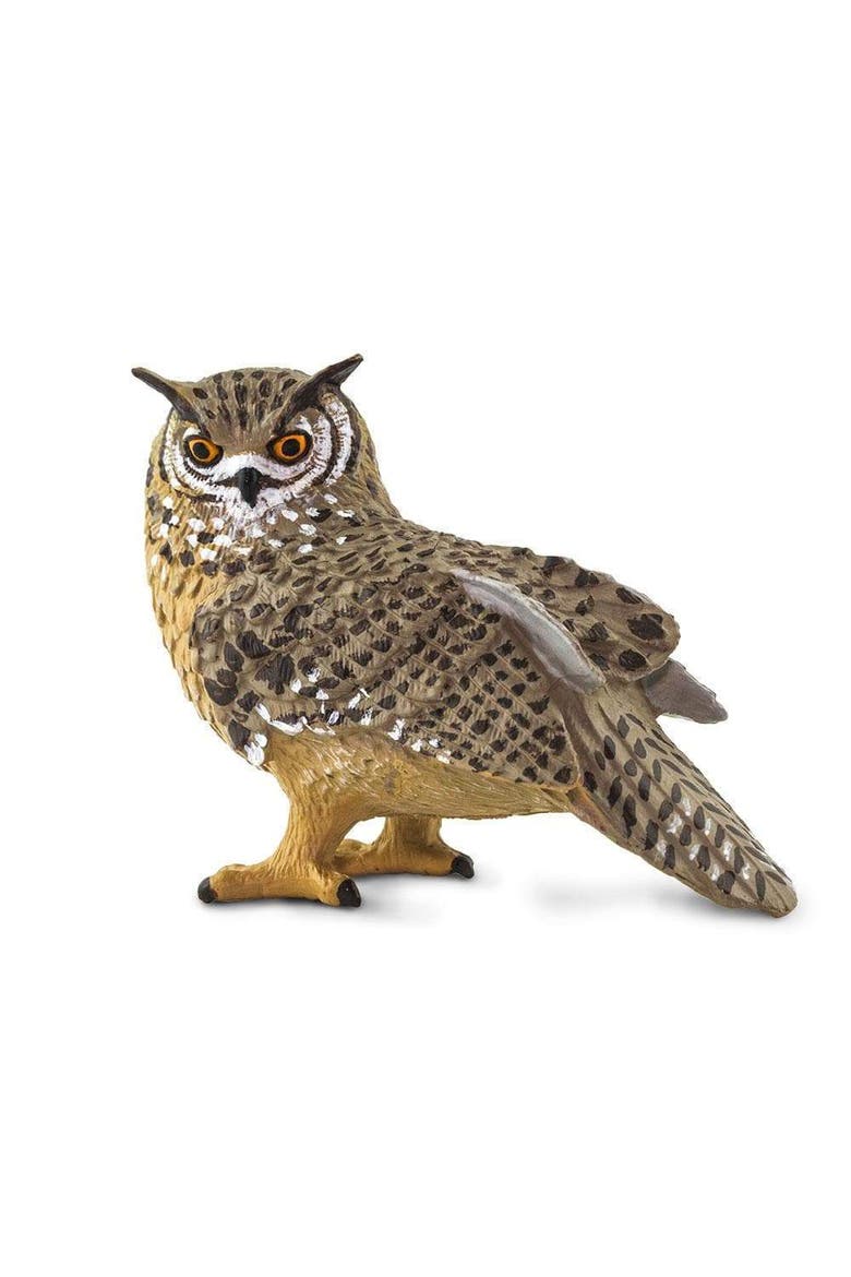 Eagle Owl Kids Toy Figure, Alternate, color, None