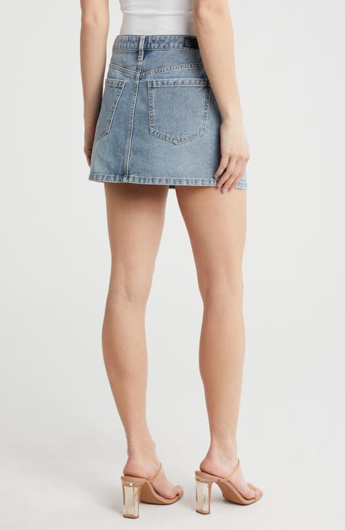 PTCL PTCL BOW APPLIQUÉ DENIM MINISKIRT