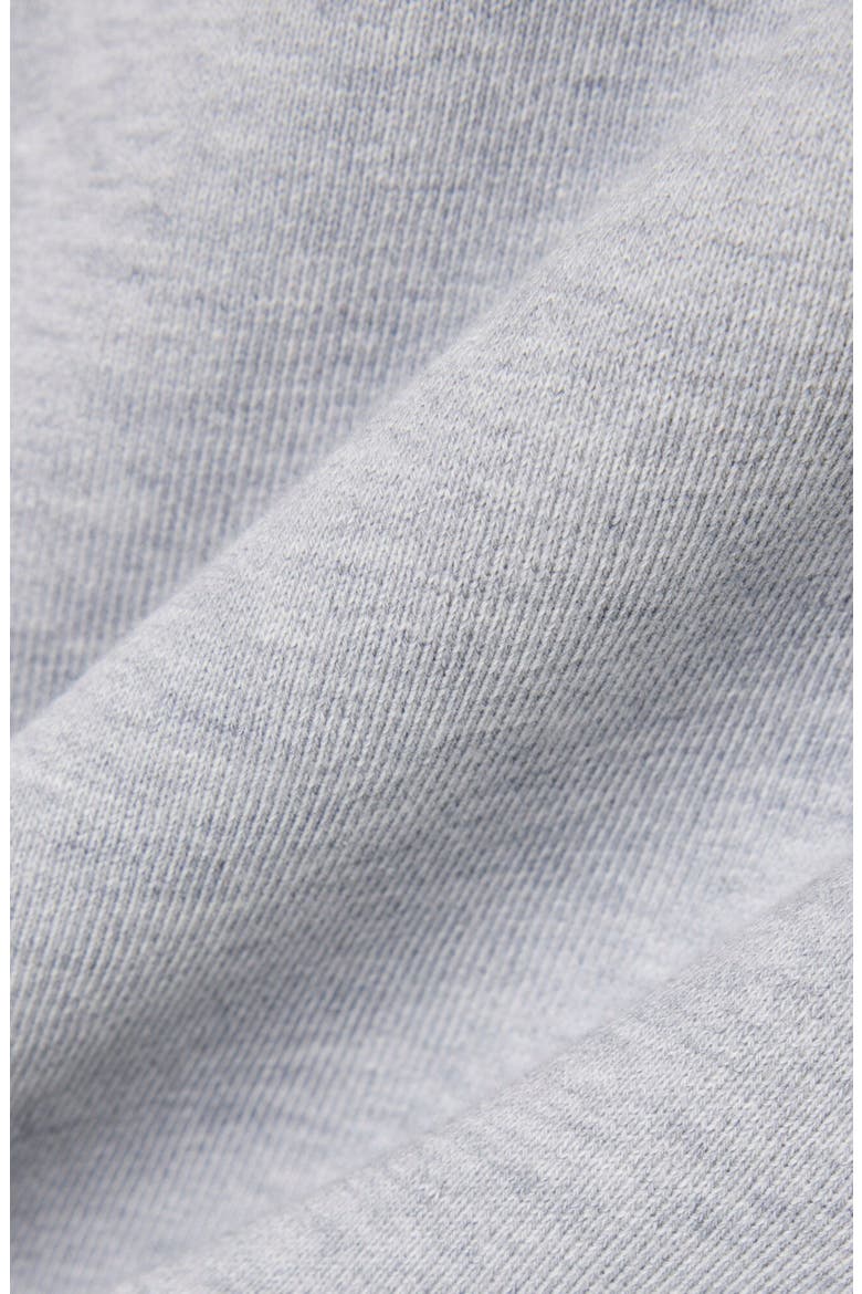 Cotton Fleece Sweat Shorts, Alternate, color, SILVER CHINE