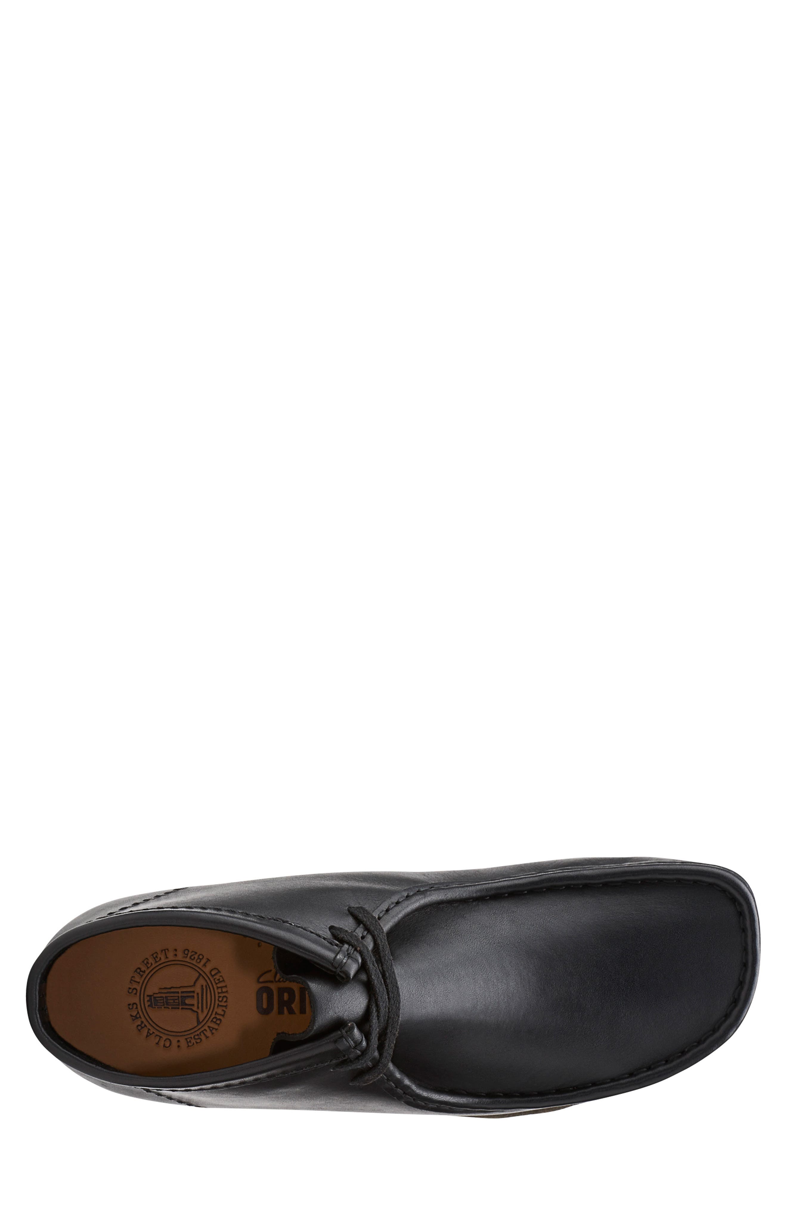 Clarks<sup>®</sup> Originals Wallabee Boot, Alternate, color, Black